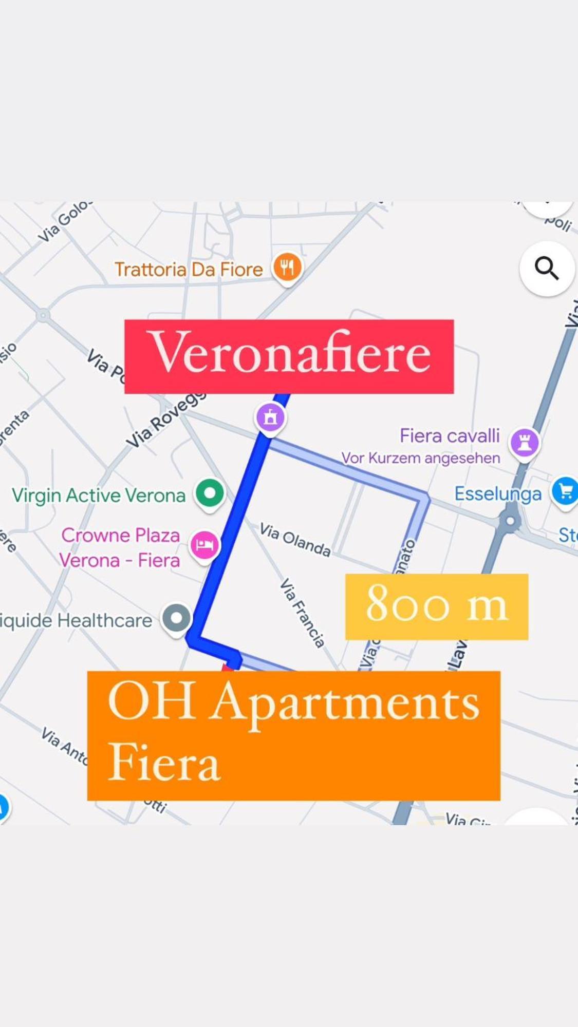 Oh Apartments Fiera 베로나 외부 사진